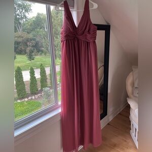 Elegant Pink Evening Gown